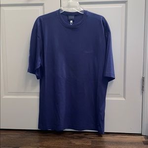 Mens navy blue Versace t-shirt